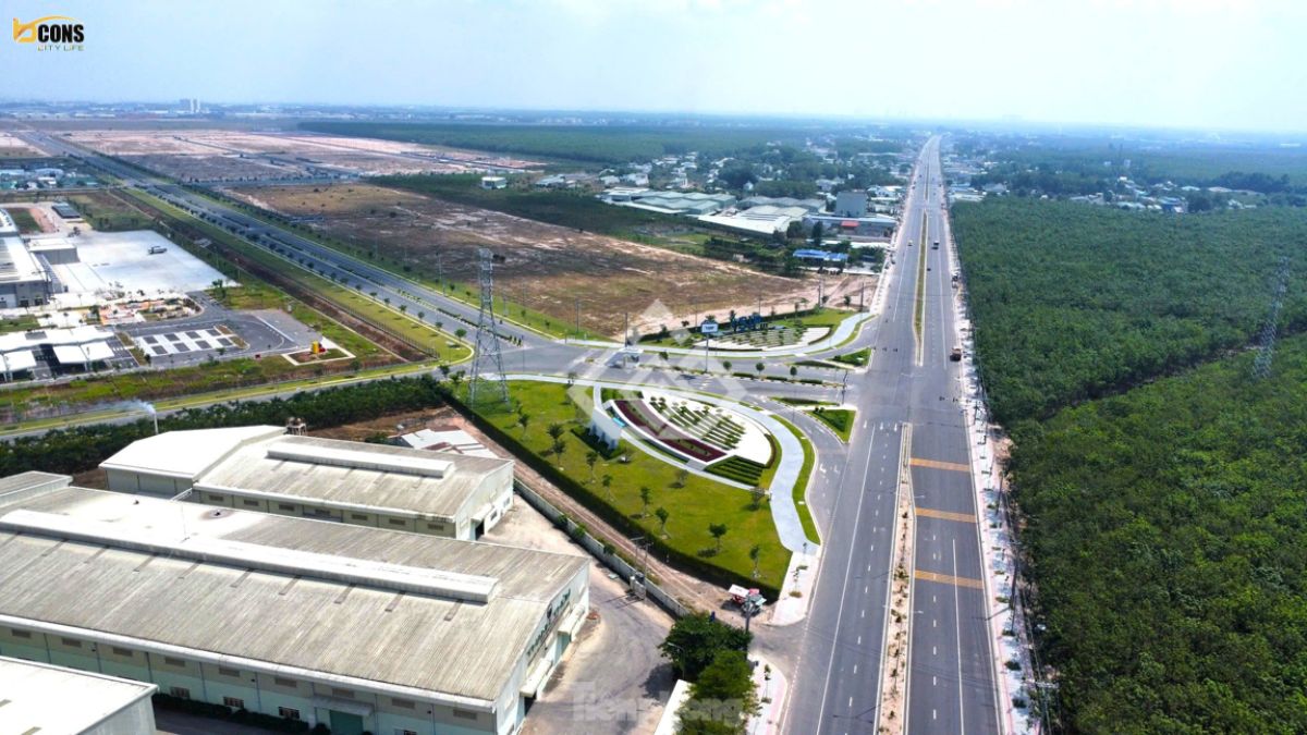 Phối cảnh hạ tầng hiện đại và quy mô sản xuất tại KCN VSIP 3 Tân Uyên
