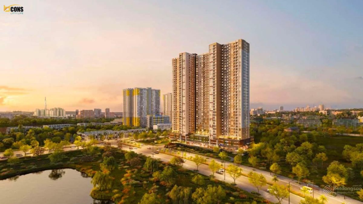 Bcons Aria ưu tiên tầm nhìn xanh, không gian yên tĩnh